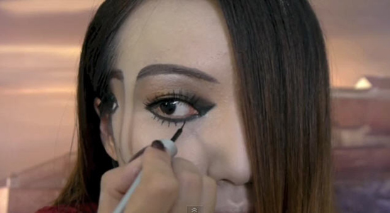 แต่งหน้าฮาโลวีน