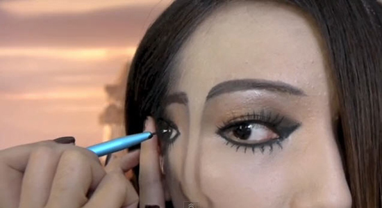 แต่งหน้าฮาโลวีน