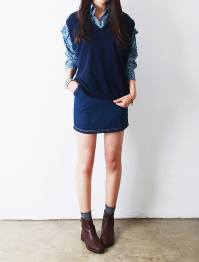 กระโปรงยีนส์