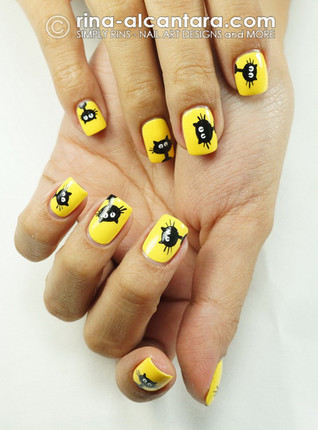 ลายเพ้นท์เล็บฮัลโลวีน