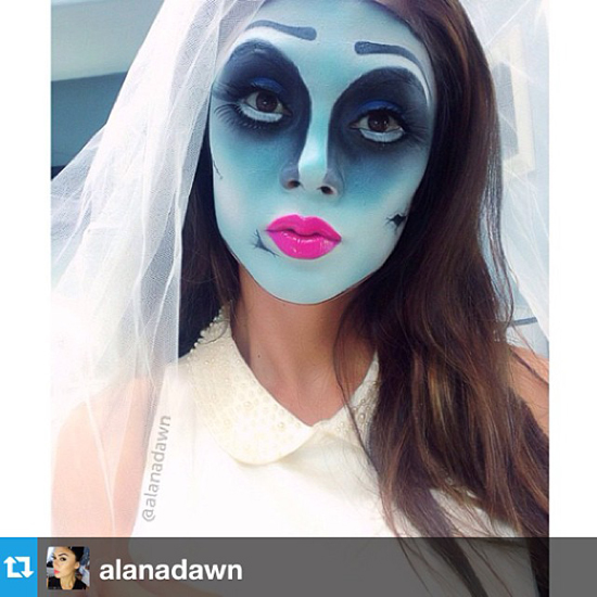 แต่งหน้าฮัลโววีน