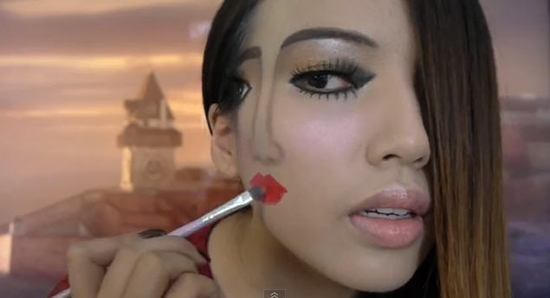 แต่งหน้าฮาโลวีน