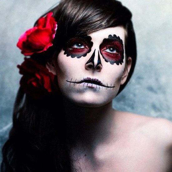 แต่งหน้าฮัลโววีน