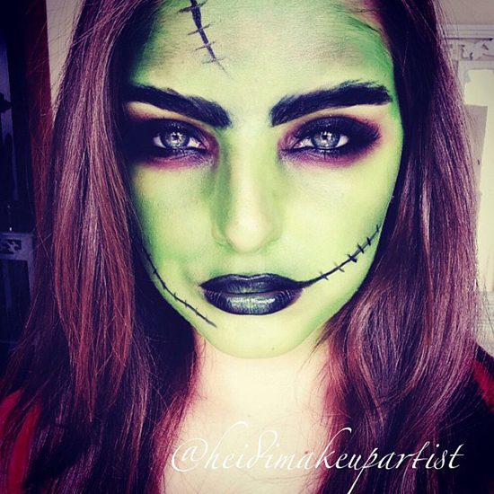 แต่งหน้าฮัลโววีน