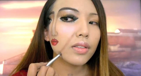 แต่งหน้าฮาโลวีน