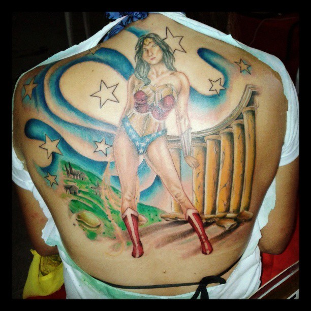 รอยสักหลังสวยๆ