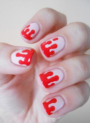 ลายเพ้นท์เล็บฮัลโลวีน