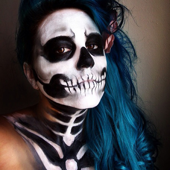 แต่งหน้าฮัลโววีน