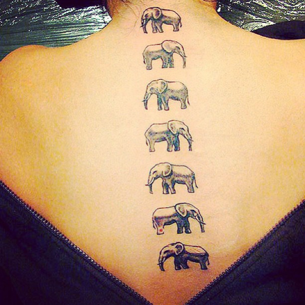 รอยสักหลังสวยๆ