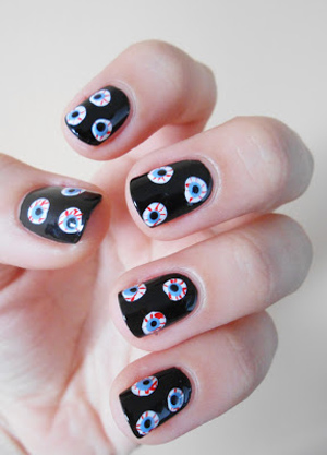 ลายเพ้นท์เล็บฮัลโลวีน