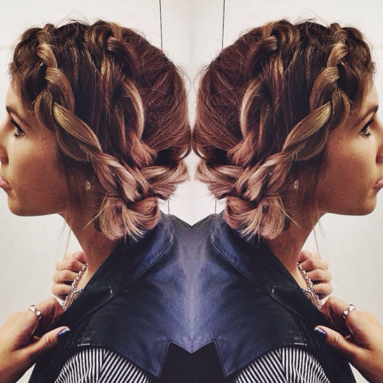 ผมเปียเกล้า