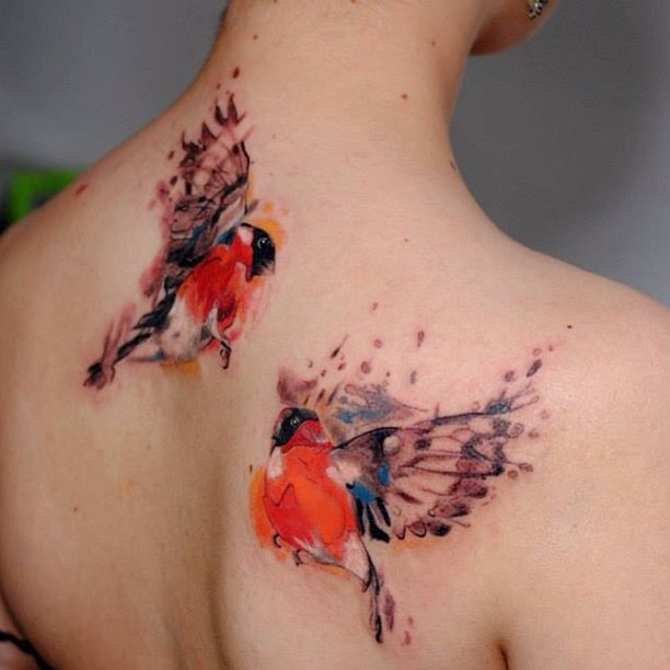 รอยสักหลังสวยๆ