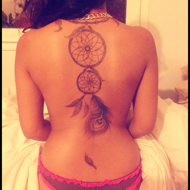 รอยสักหลังสวยๆ