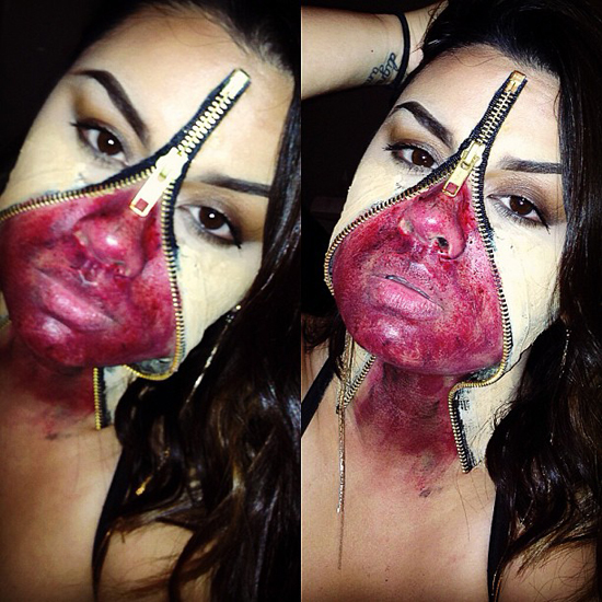 แต่งหน้าฮัลโววีน