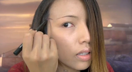 แต่งหน้าฮาโลวีน