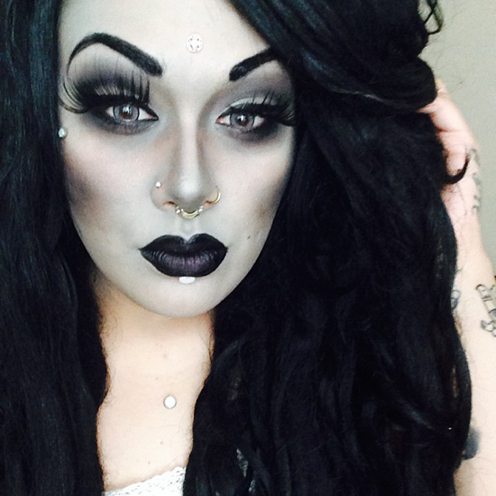 แต่งหน้าฮัลโววีน