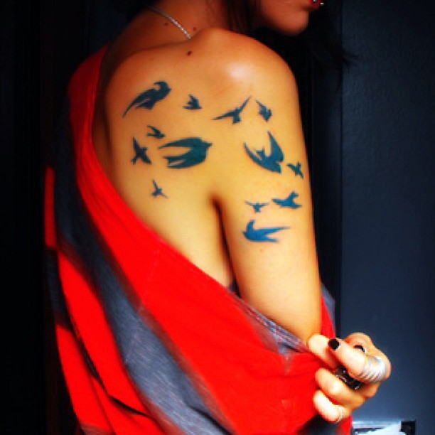 รอยสักหลังสวยๆ