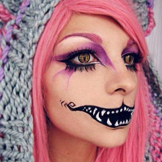 แต่งหน้าฮัลโววีน