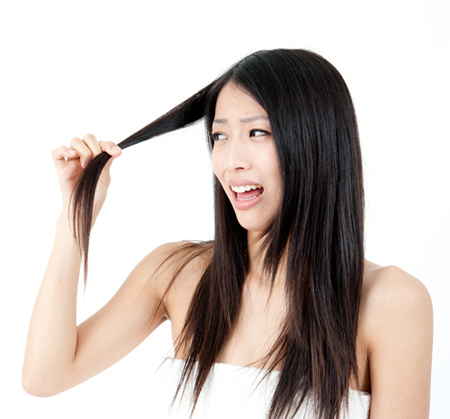 ผมเสียจากการยืด