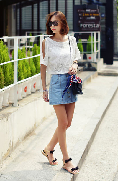 กระโปรงยีนส์