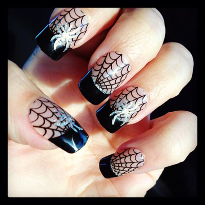 ลายเพ้นท์เล็บฮัลโลวีน