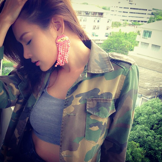 ต่างหูรูปปาก