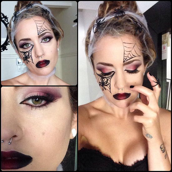 แต่งหน้าฮัลโววีน