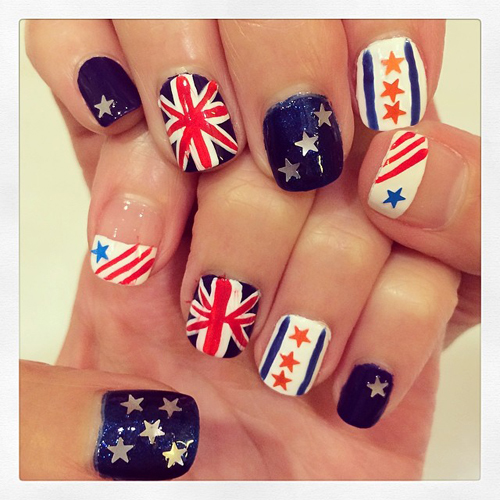 ลายเพ้นท์เล็บ