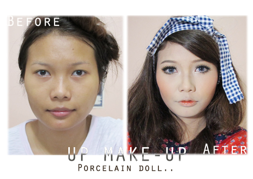 แต่งหน้าเหมือนตุ๊กตา