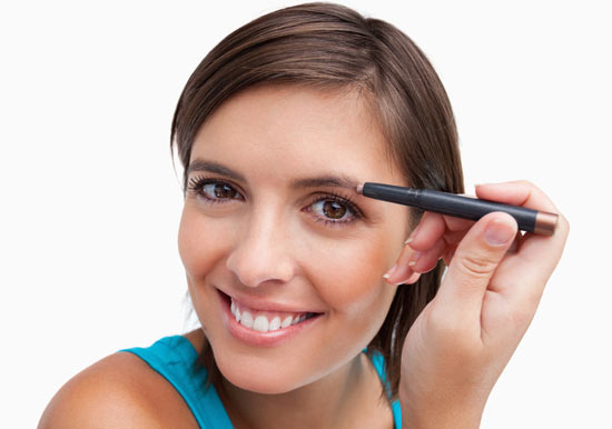 สีคิ้วกับสีผิว