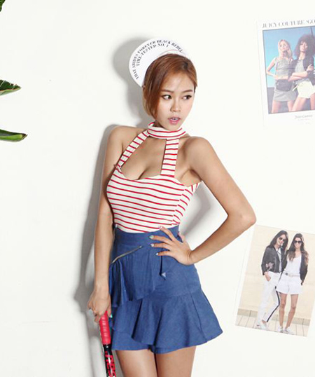 แฟชั่นเสื้อลายขวางสวยๆ