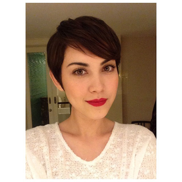 ทรงผมสั้นดารา