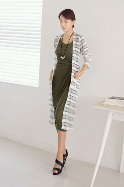 แฟชั่นเสื้อลายขวางสวยๆ