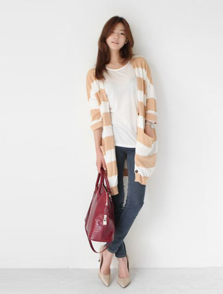 แฟชั่นเสื้อลายขวางสวยๆ