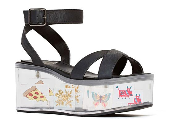 ของแต่งรองเท้าส้นตึกใส 