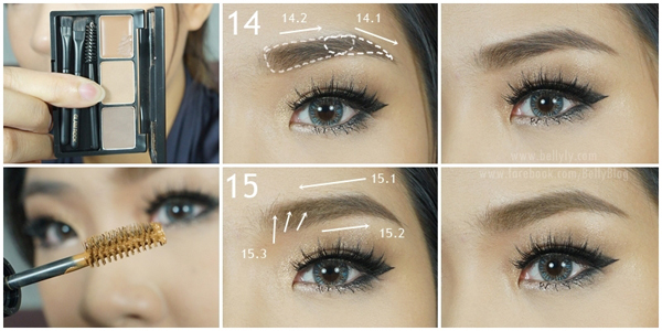 วิธีแต่งหน้าสาวตาตี่ 