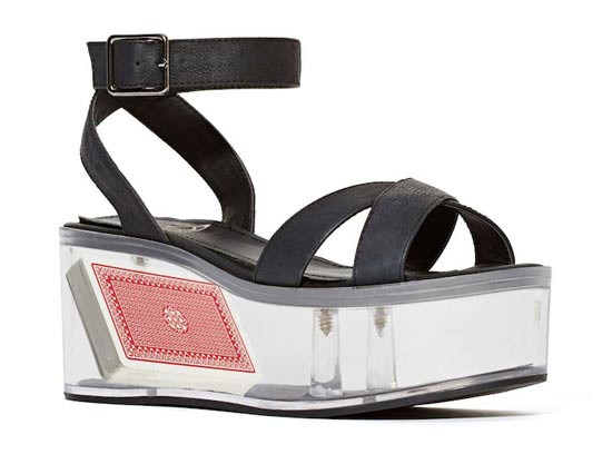 ของแต่งรองเท้าส้นตึกใส 