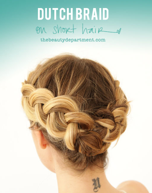 ทรงรับปริญญาผมสั้น