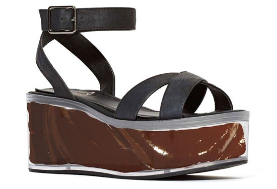 ของแต่งรองเท้าส้นตึกใส 