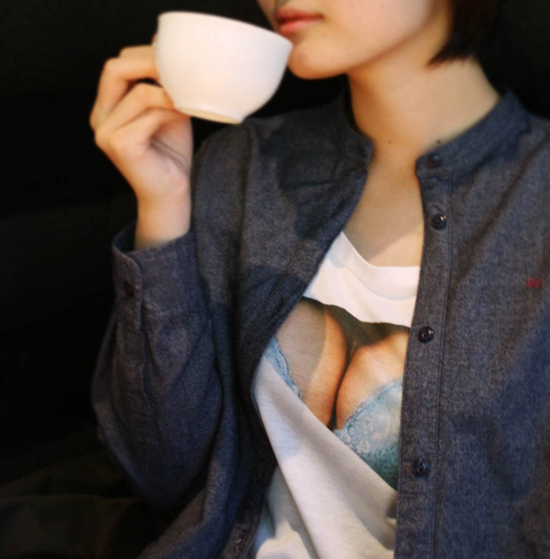 เสื้อเปิดอก