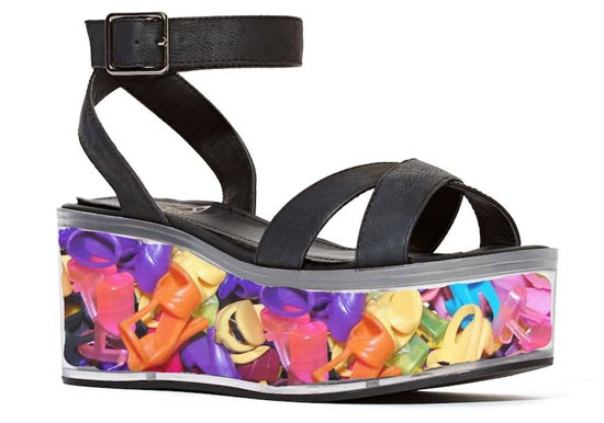 ของแต่งรองเท้าส้นตึกใส 