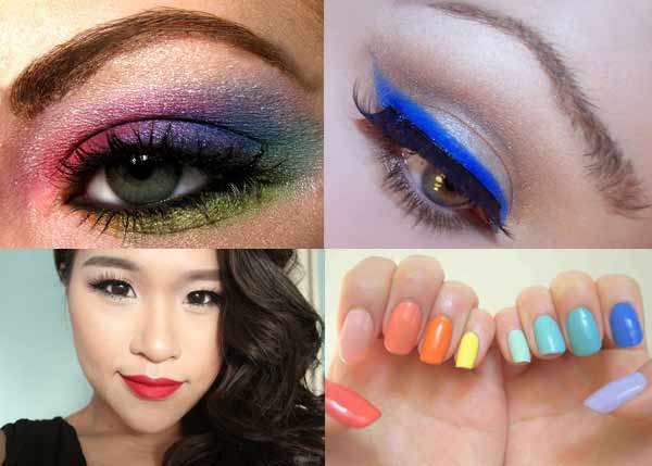 เทคนิคแต่งหน้าด้วยสีสัน