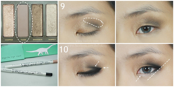 วิธีแต่งหน้าสาวตาตี่ 