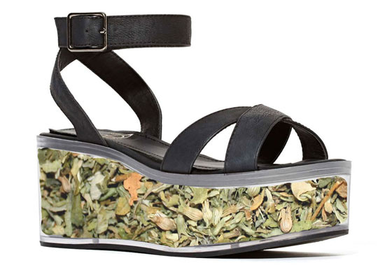 ของแต่งรองเท้าส้นตึกใส 