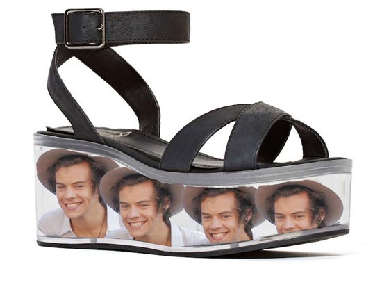 ของแต่งรองเท้าส้นตึกใส 