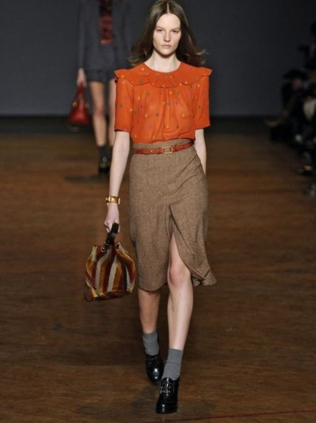 ถุงเท้ากับรองเท้าส้นสูง