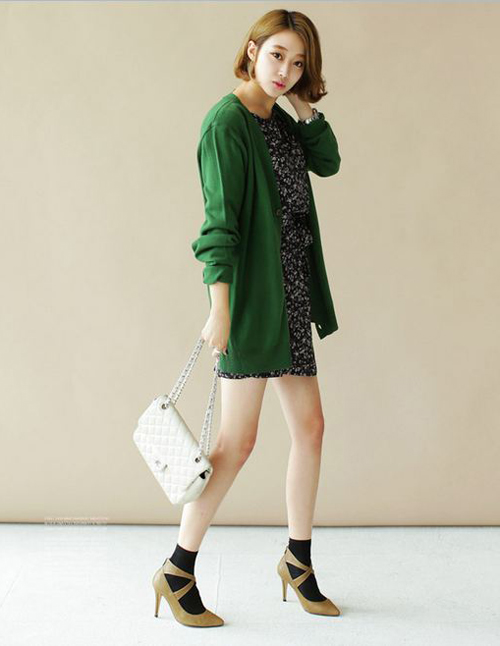 ถุงเท้ากับรองเท้าส้นสูง