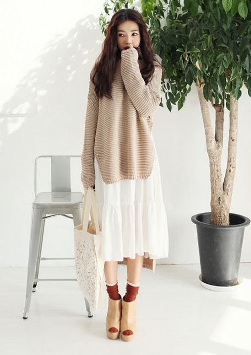 ถุงเท้ากับรองเท้าส้นสูง