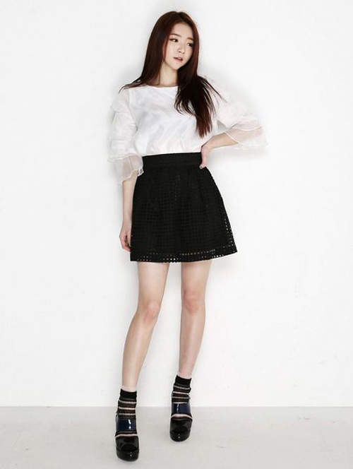 ถุงเท้ากับรองเท้าส้นสูง