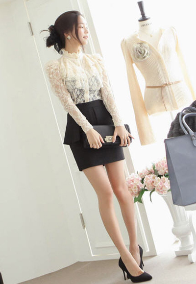 ชุดสีขาวดำ 